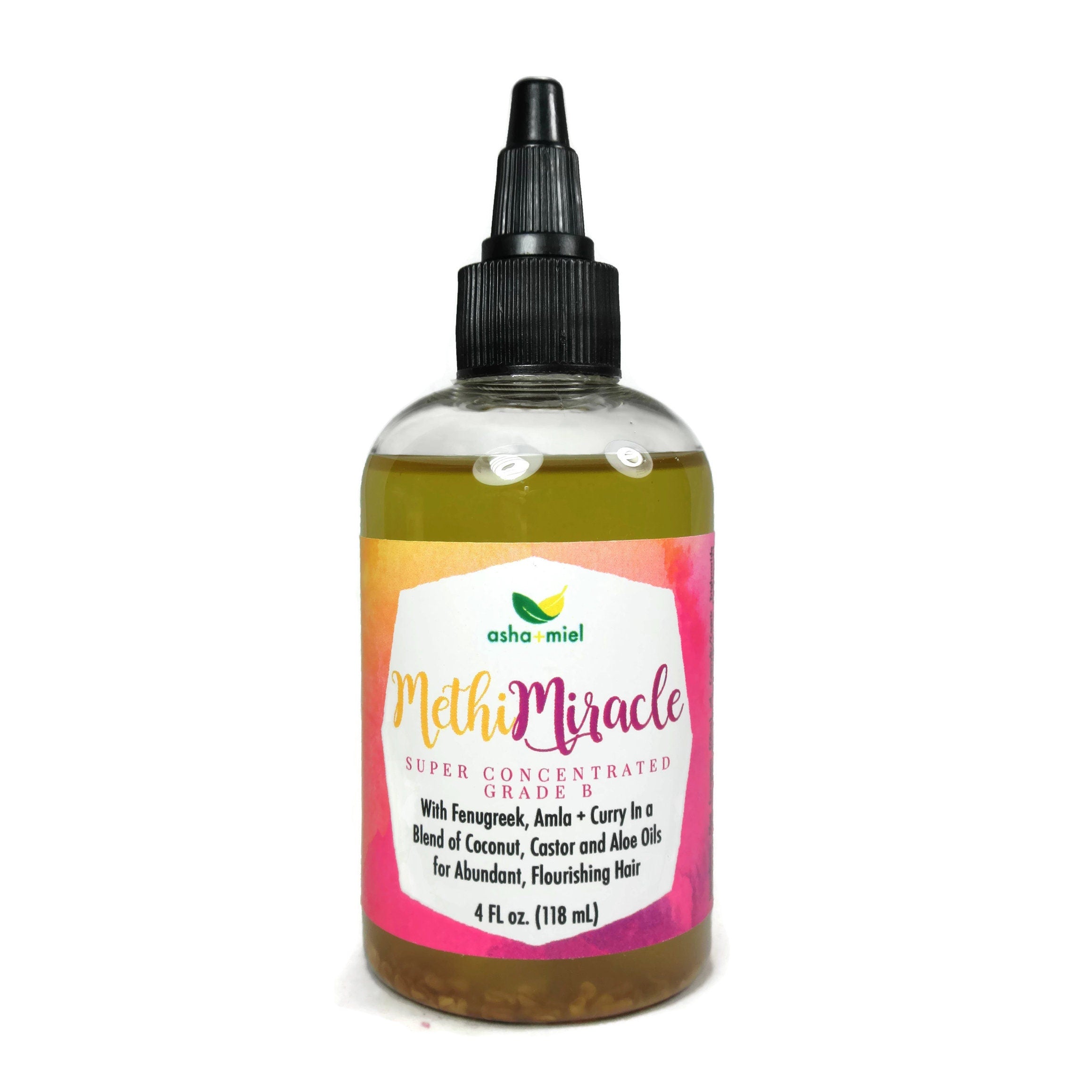 Methi Miracle Hair Oil: Ayurvedic Hair Growth Oil with Fenugreek, Amla, and Curry Leaf, Hair growth products, Hair Growth