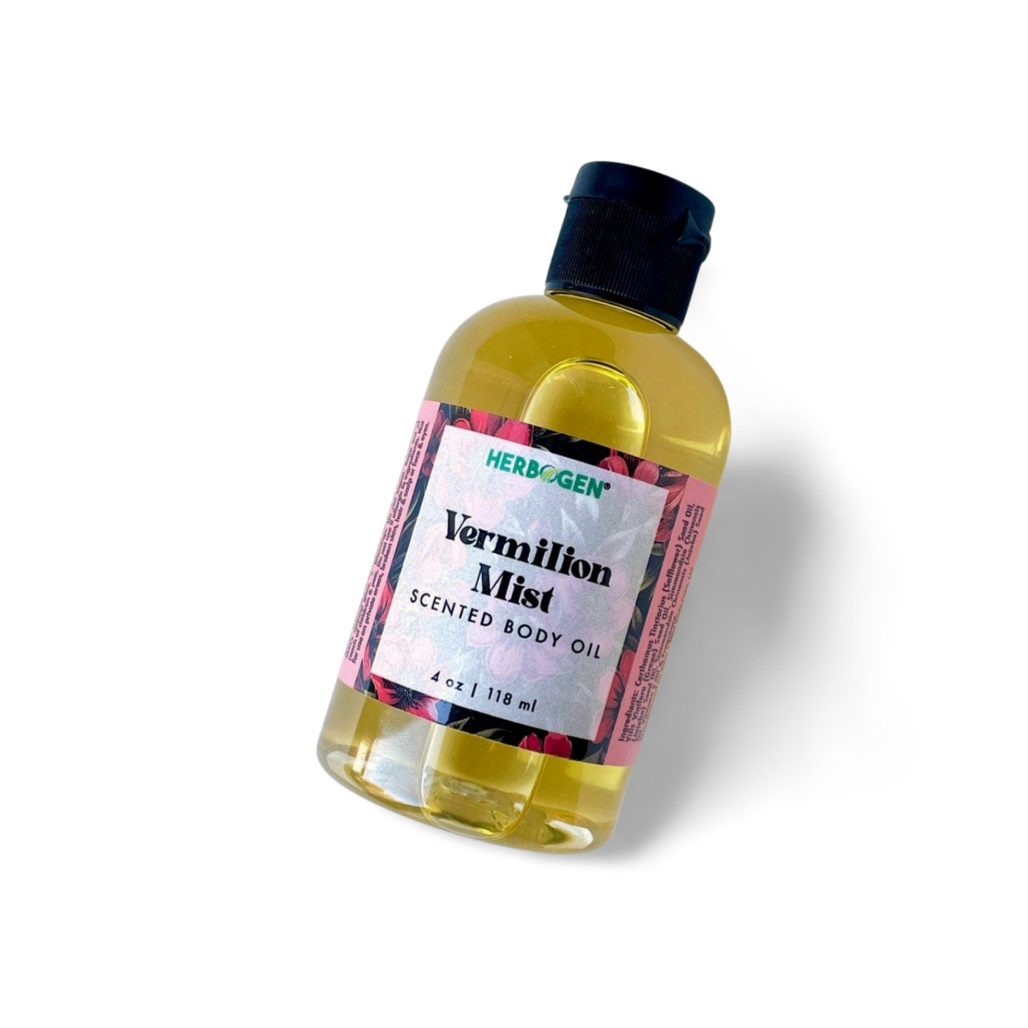 Vermilion Mist Baccarat Dupe Body Oil, Scented Moisturizing Body Oil, Organic All Natural Fragrance Body Oil, Self Care Gift, Massage Oil