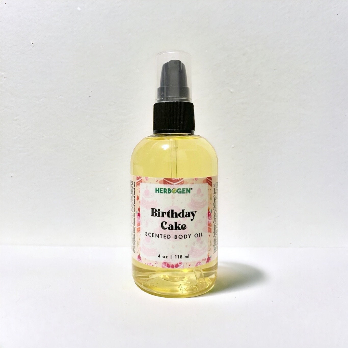 Birthday Cake Scented Body Oil, Bath & Body Fragrance Oil, Handmade Moisturizing Skincare Oil, Sweet Cake Scent Hydrating Oil, Body Care