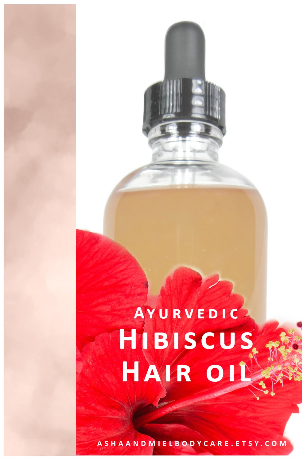 Super Concentrated Ayurvedic Hibiscus Oil, Indian Hair Oil, Growth Serum, Ayurvedic Hair Oil, Hair Growth Oil, Ayurvedic Hair Care