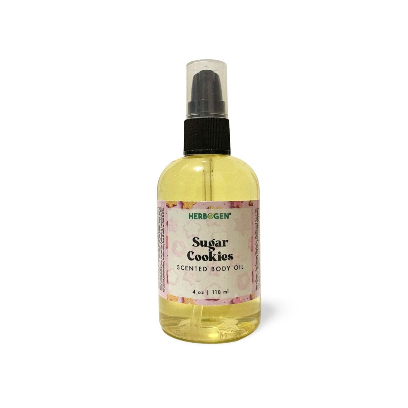 Sugar Cookies Scented Body Oil, Fast-Absorbing Body Oil, Massage Oil, Moisturizer, Lotion Alternative, Water-Free