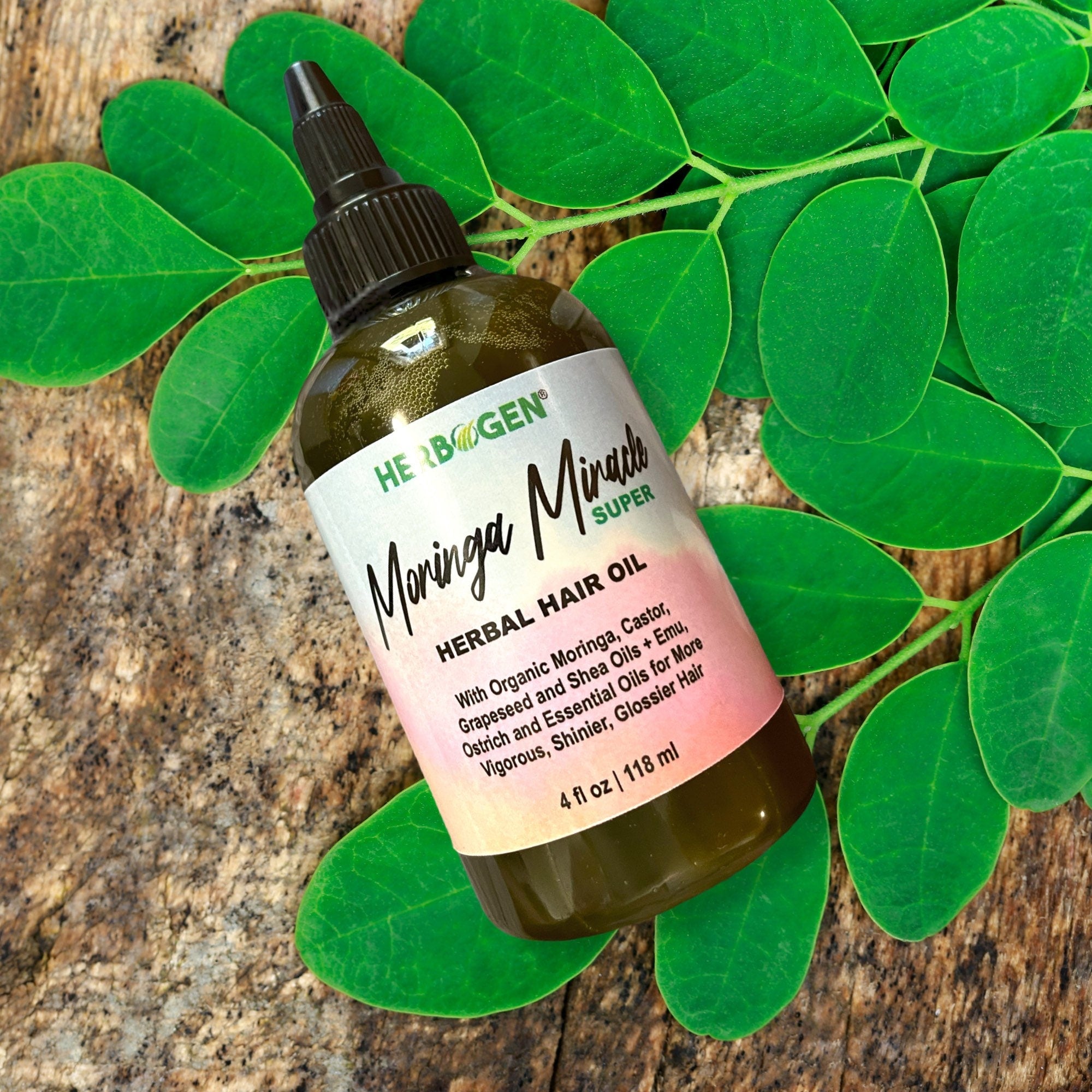 Moringa Miracle SUPER Hair Oil, Promote Hair Growth, Emu Oil, Ostrich Oil, Moringa Growth Serum, Castor hair oil, Essential Oil Hair serum