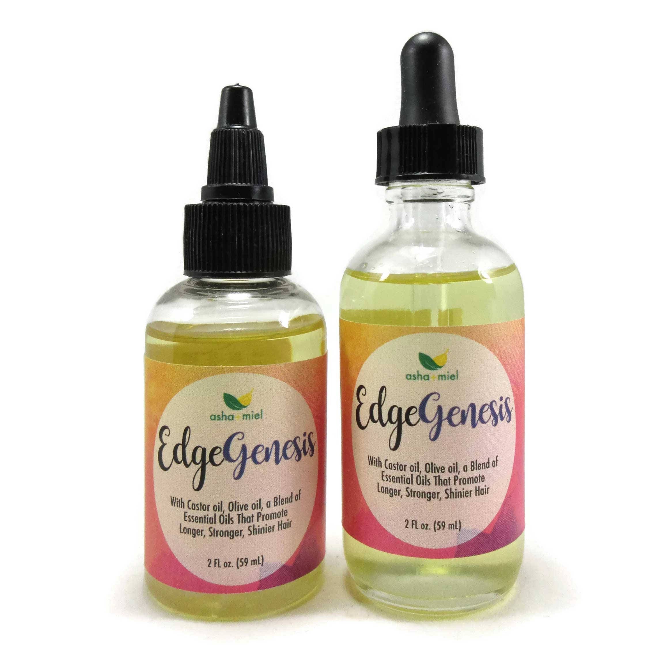 EdgeGenesis Edge growth Oil, thin edges, Hairline growth, Garlic oil, Onion oil, Essential oils, Castor oil, Formerly EdgesRx