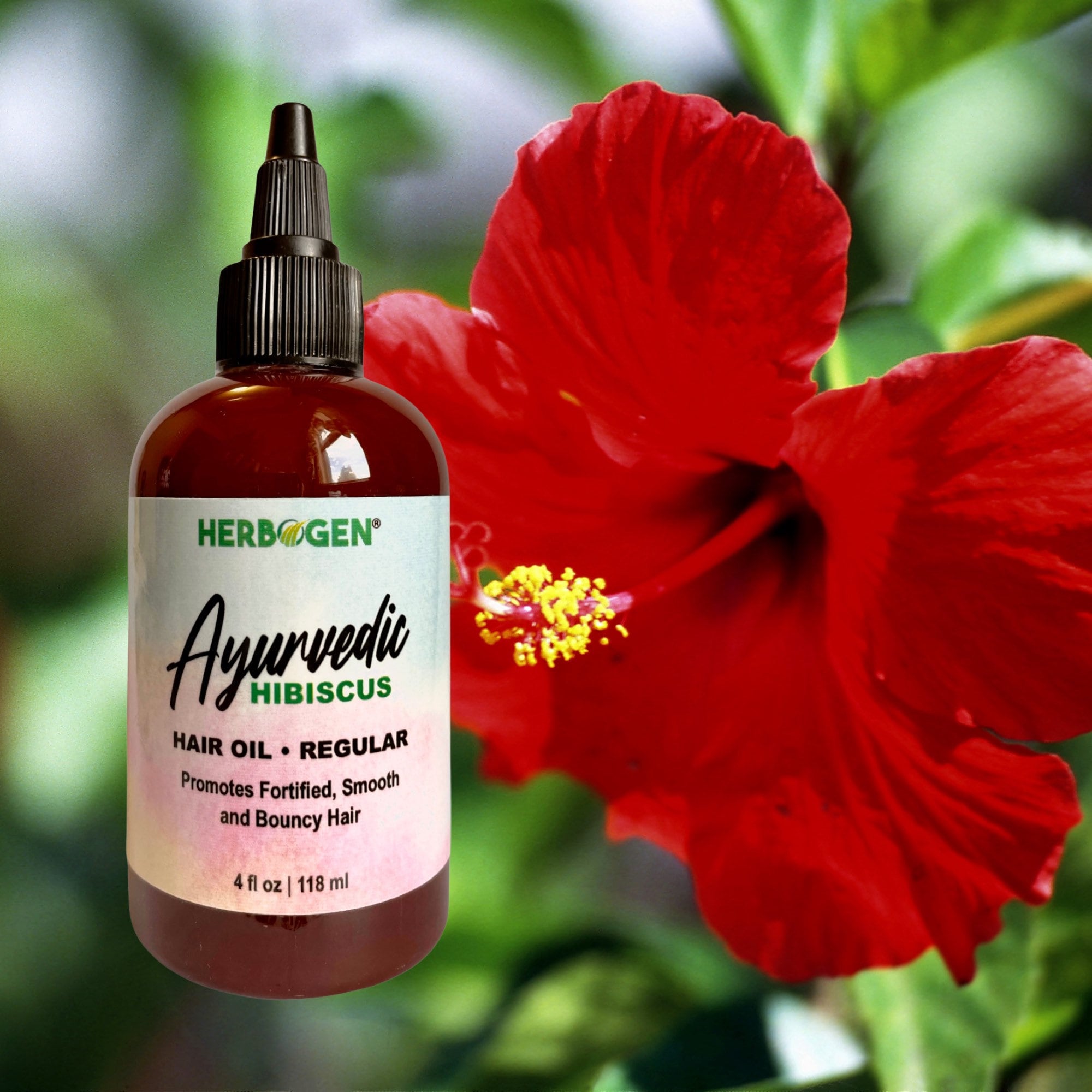 Super Concentrated Ayurvedic Hibiscus Oil, Indian Hair Oil, Growth Serum, Ayurvedic Hair Oil, Hair Growth Oil, Ayurvedic Hair Care