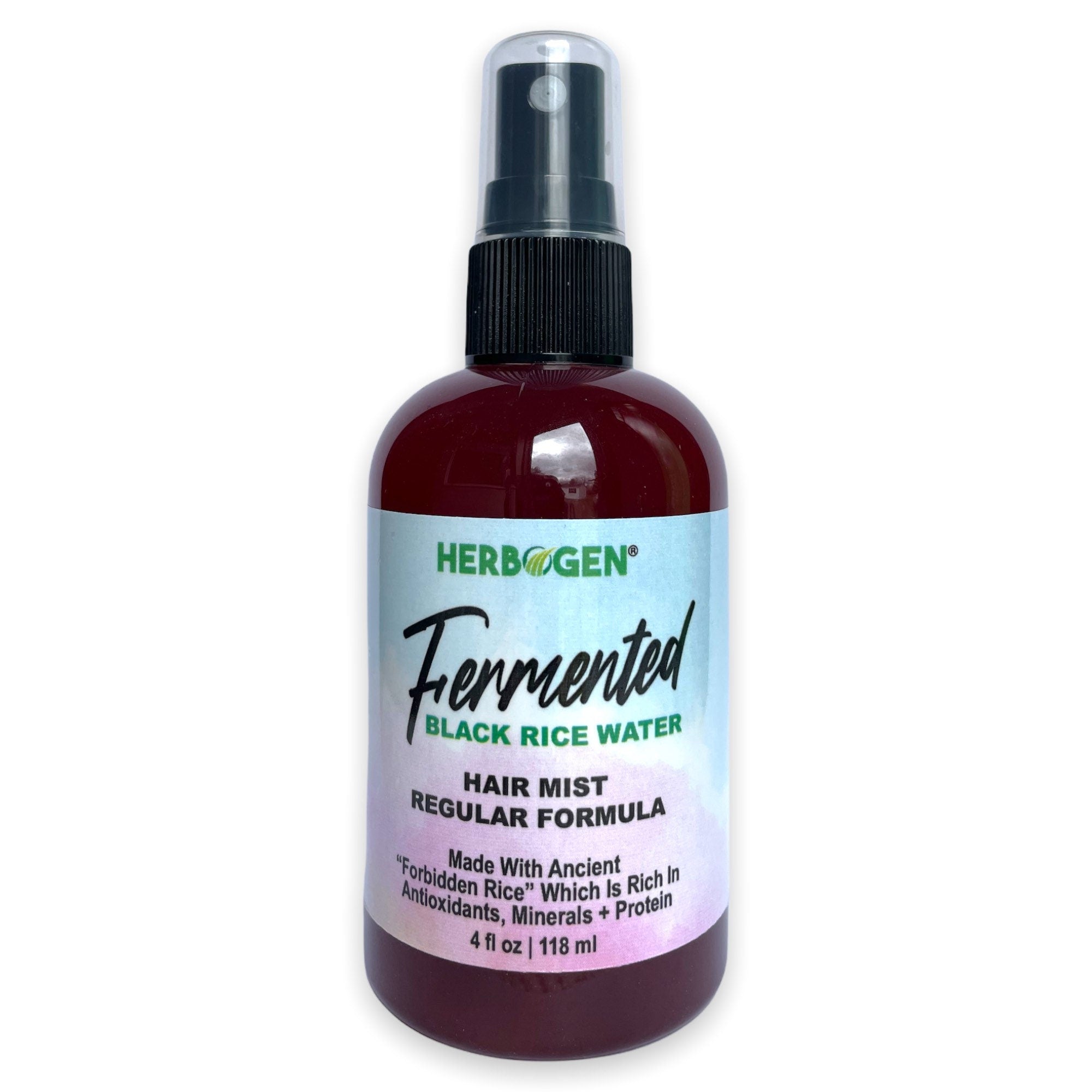 Black Fermented Rice Water Spray, Black Rice Water, Hair Growth, Herbal Hair Mist, Rice Water For Hair Growth, Stinging Nettle, Burdock Root