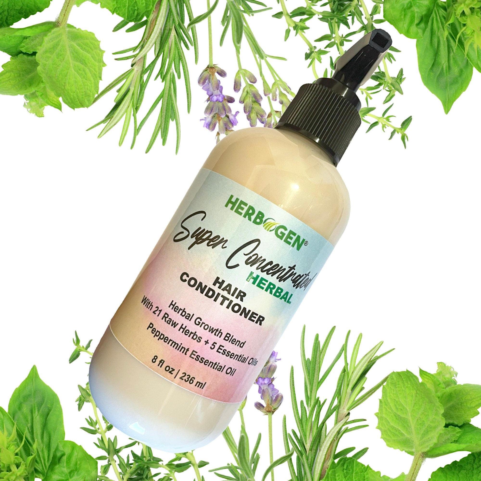 Herbal Hair Conditioner | Amla, Horsetail, Nettle & Rosemary | Botanical Deep Conditioner | 8 oz