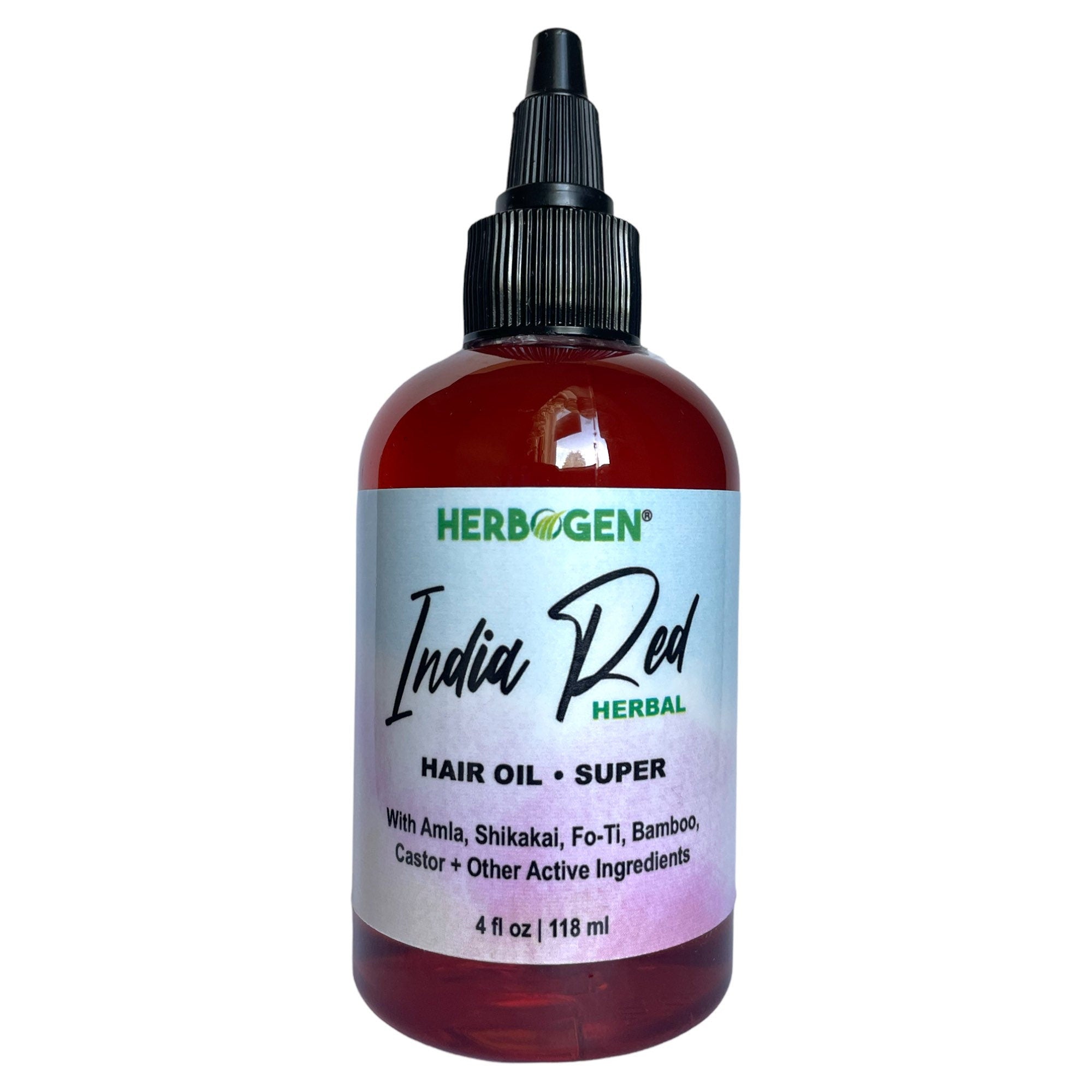 Super Concentrated India Red Castor Oil, Hair Growth, Hair Serum, with Amla, Horsetail, Bamboo, Licorice, Fo-ti, 18 active ingredients