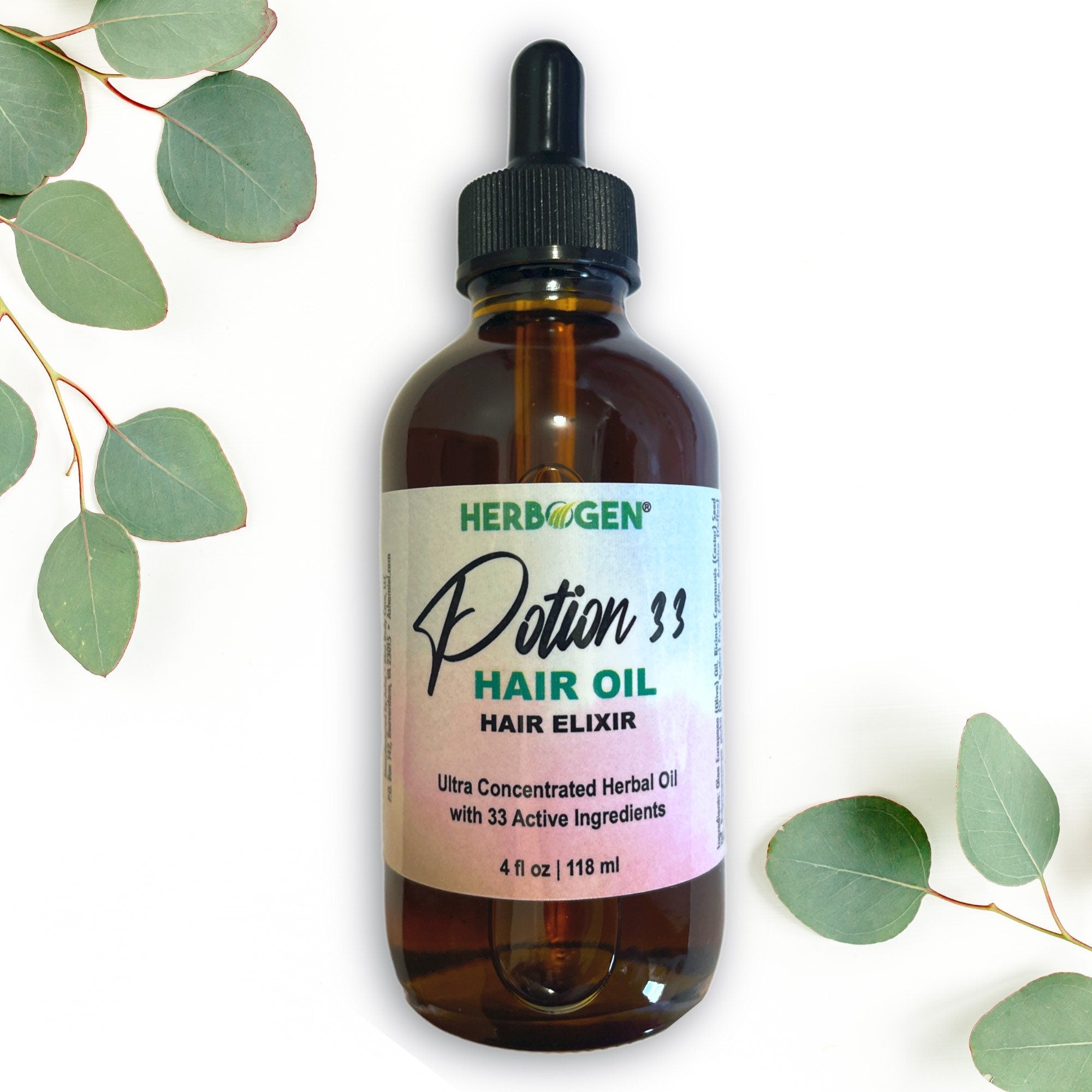 The Potion Hair Growth Oil Containing 33 Herbs and Essential Oils - Grade A