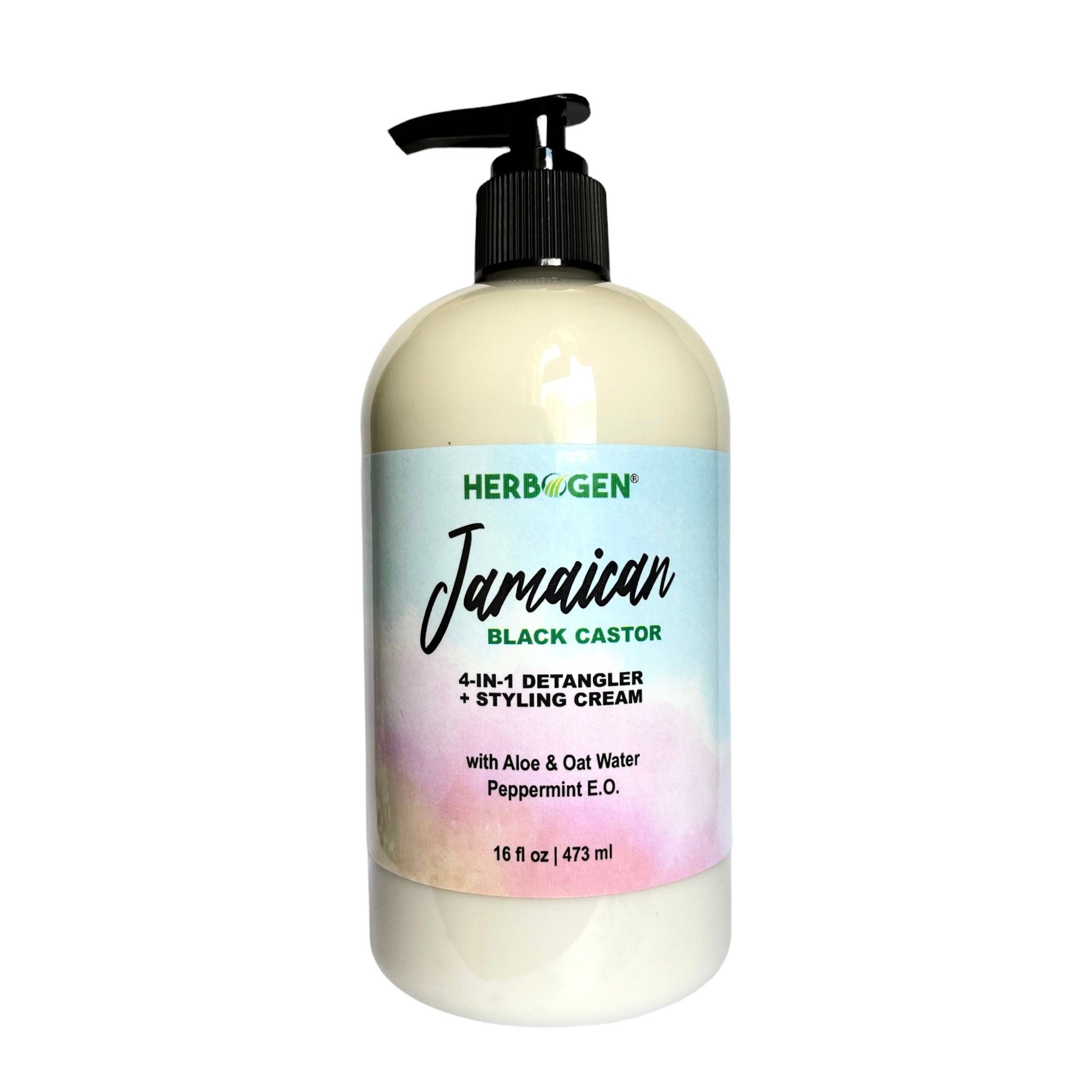 Jamaican Black Castor Oil + Marshmallow Root 4-In-One Ultra Conditioner and Styling Cream & Detangler, Mega Slip, no silicones, 16 oz