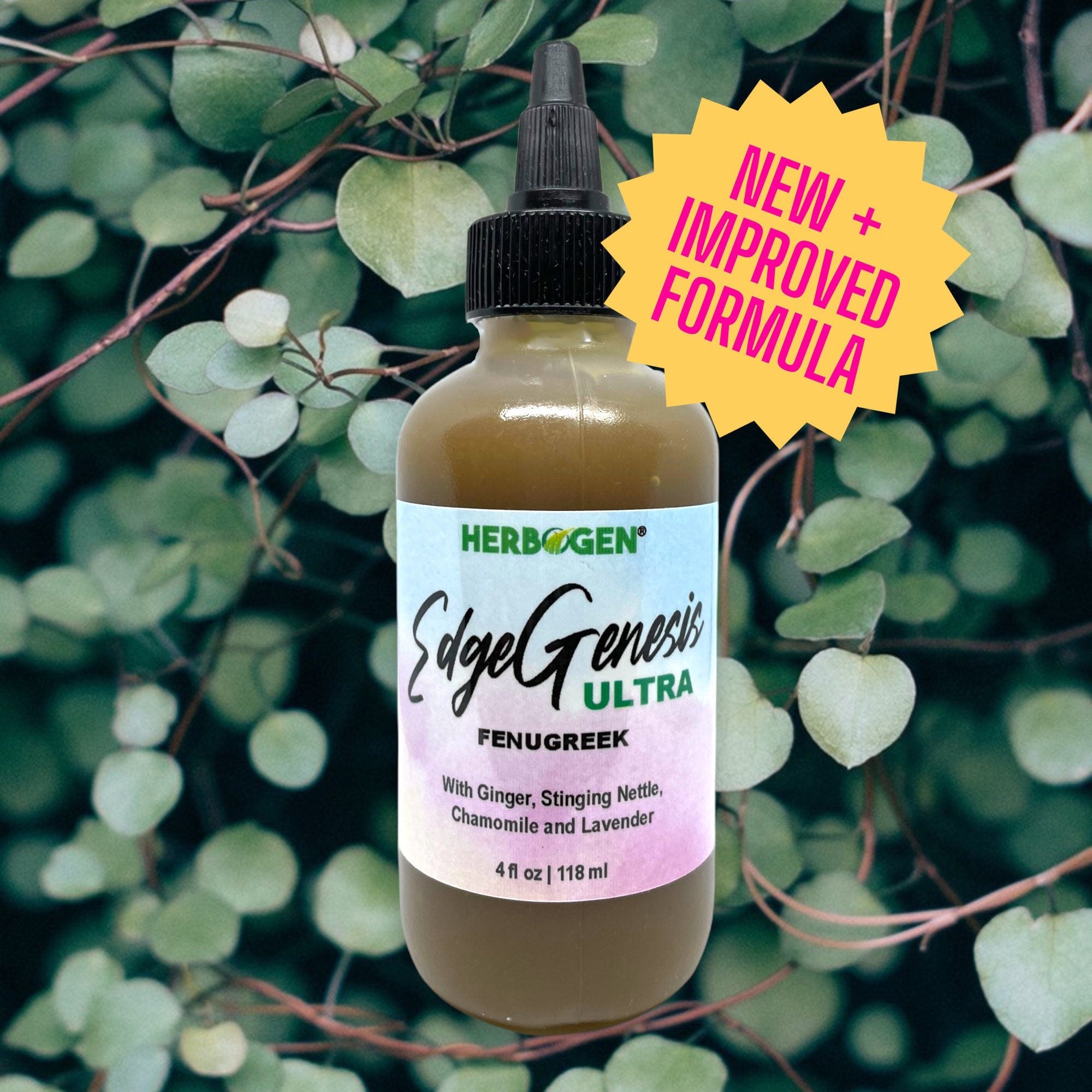EdgeGenesis Fenugreek Herbal Hair Oil, Edge Growth, Edges, Hair Growth, Castor Oil, Hair Growth oil, Hair Oil
