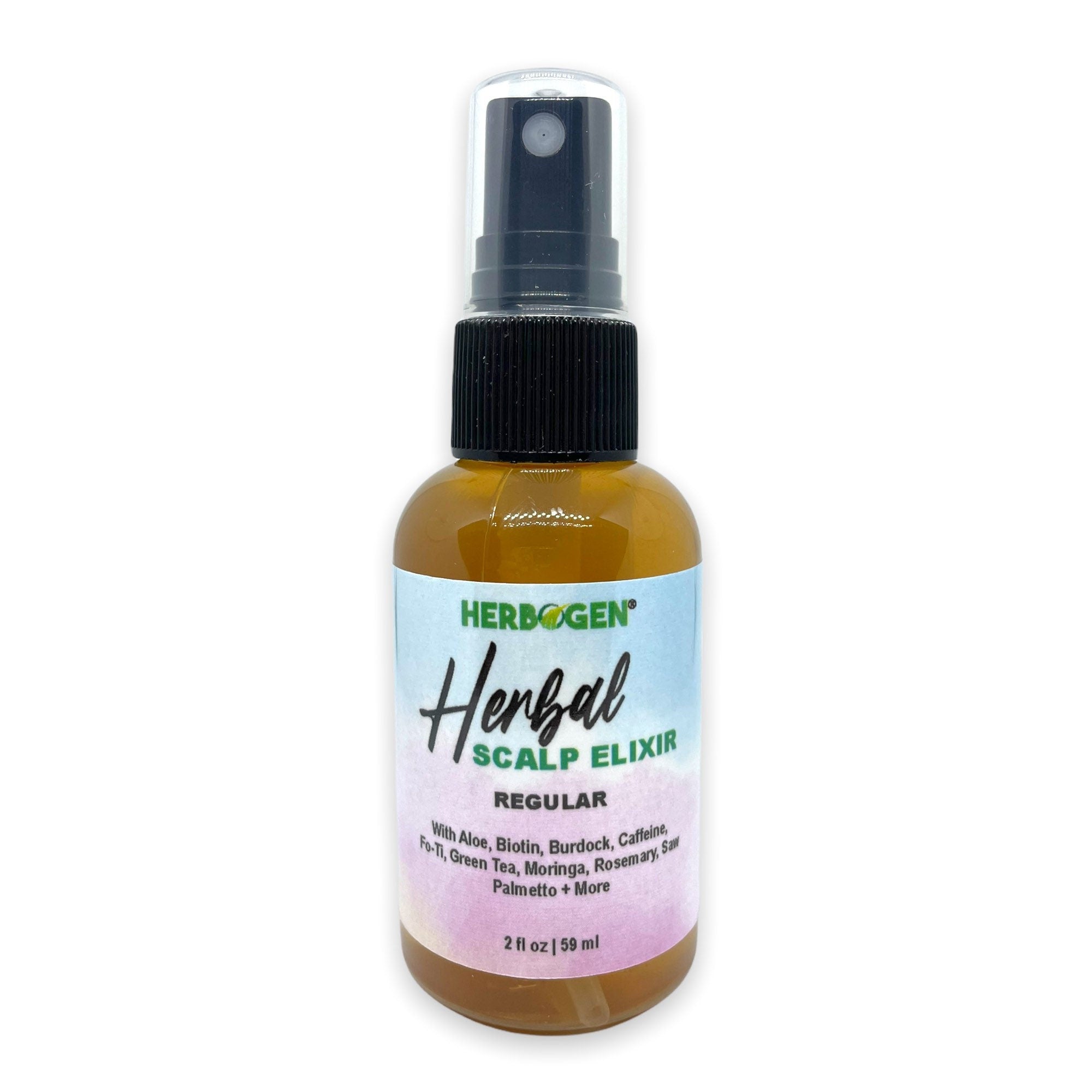 Hair Growth product spray, Mega Herbal Scalp with Aloe, Biotin, Burdock, Caffeine, Fo-Ti, Green Tea, Moringa, Rosemary, Saw Palmetto, More