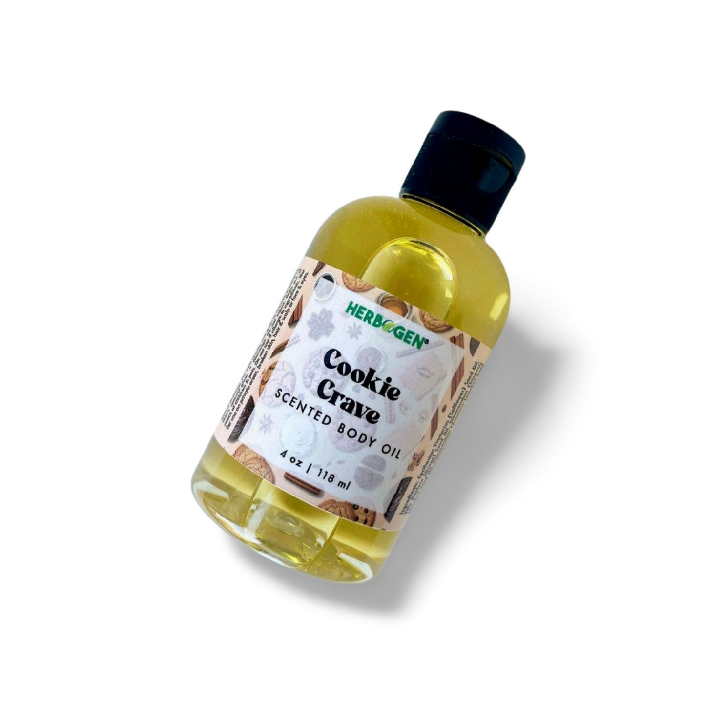 Cookie Crave Body Oil, Scented Moisturizing Body Oil, Organic All Natural Fragrance Body Oil, Self Care Gift, Massage Oil