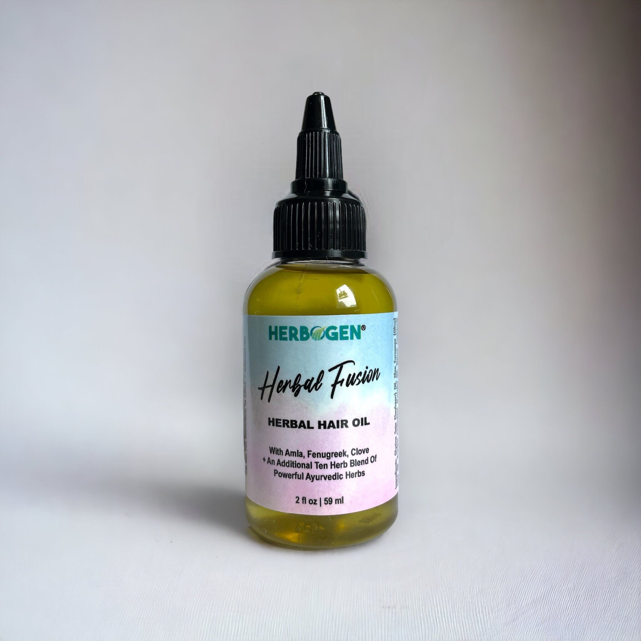 Herbal Hair Oil with Amla, Fenugreek, Clove, Bhringraj & More | Ayurvedic Hair Treatment for Strong, Shiny Locks | 100% Natural Ingredients