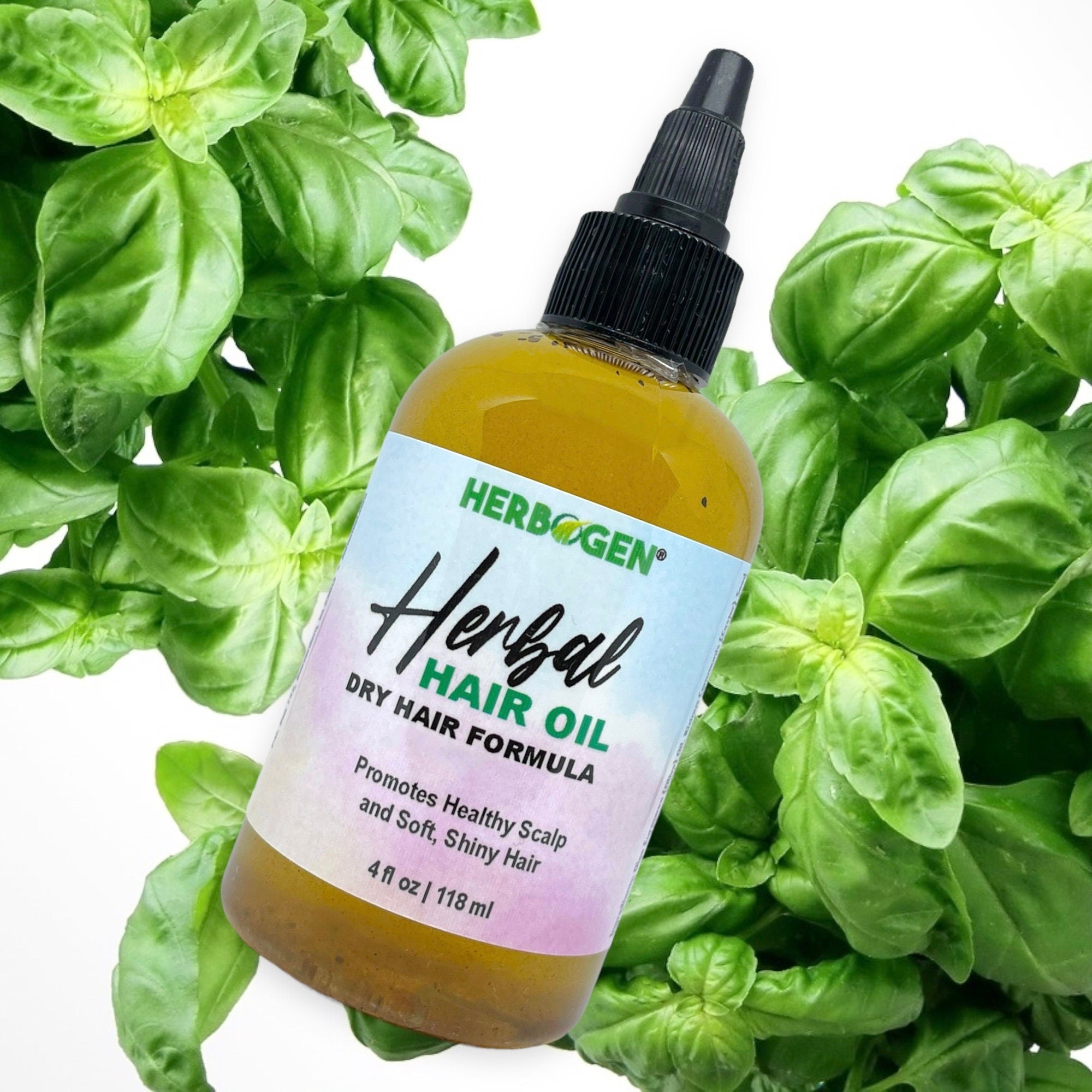 Herbal Hair Oil | Amla, Nettle, Burdock & Rosemary | Castor and Jojoba Botanical Hair and Scalp Oil