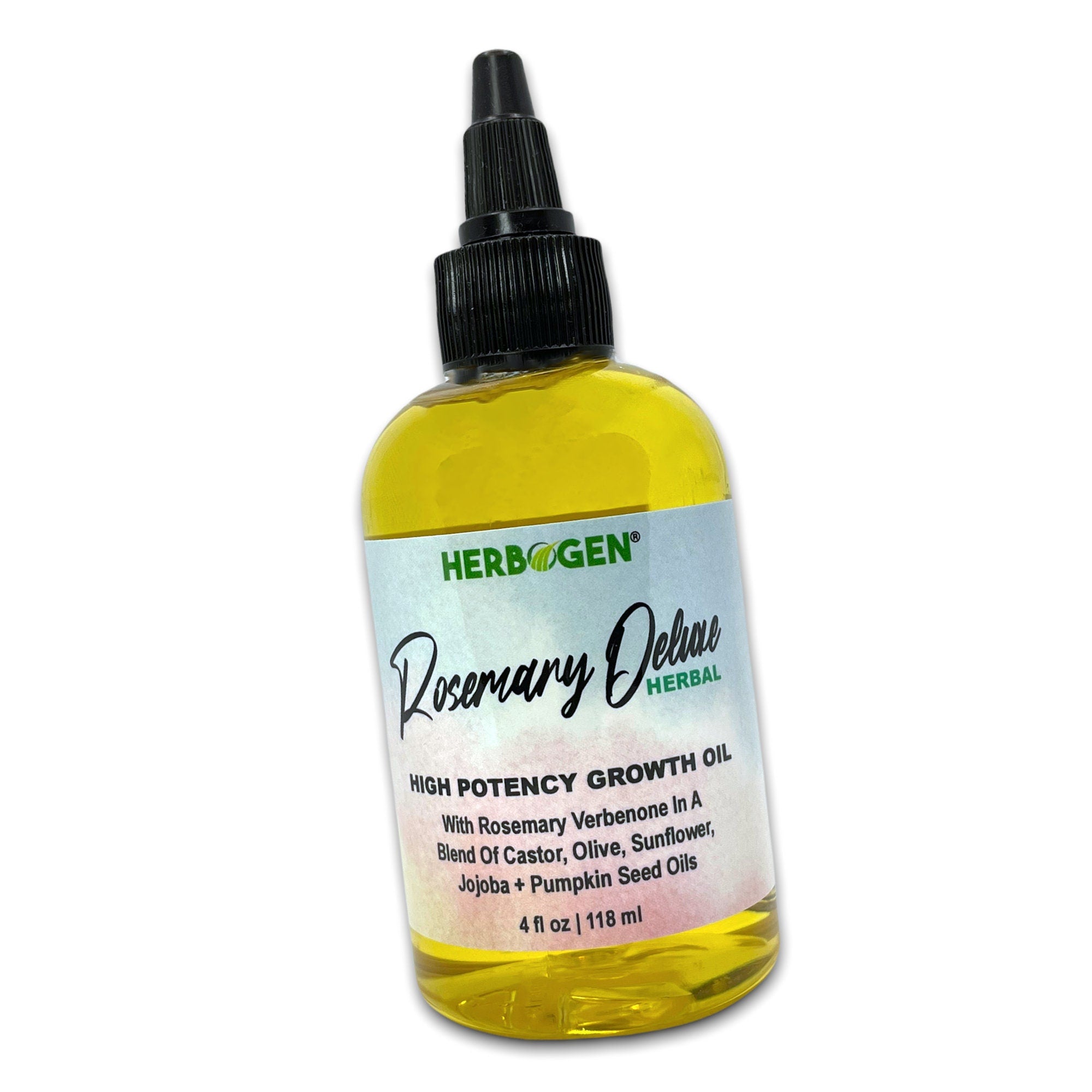 Rosemary Deluxe Hair Oil, Hair Growth Oil, Hair Serum, Rosemary Verbenone, Castor Oil, Pumpkin Seed Oil, Rosemary Essential Oil