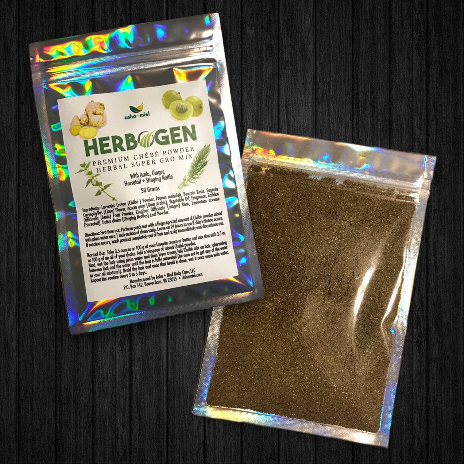 Chebe Powder Herbal Super Gro Mix, Hair Growth,  Natural Hair Growth, Miss Sahel, Chewe Powder, How to Grow Hair, Herbogen