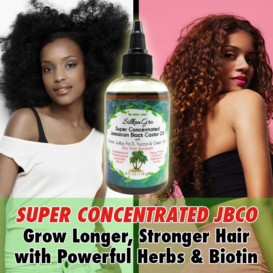 Super Concentrated Jamaican Black Castor Oil, Biotin Hair ...